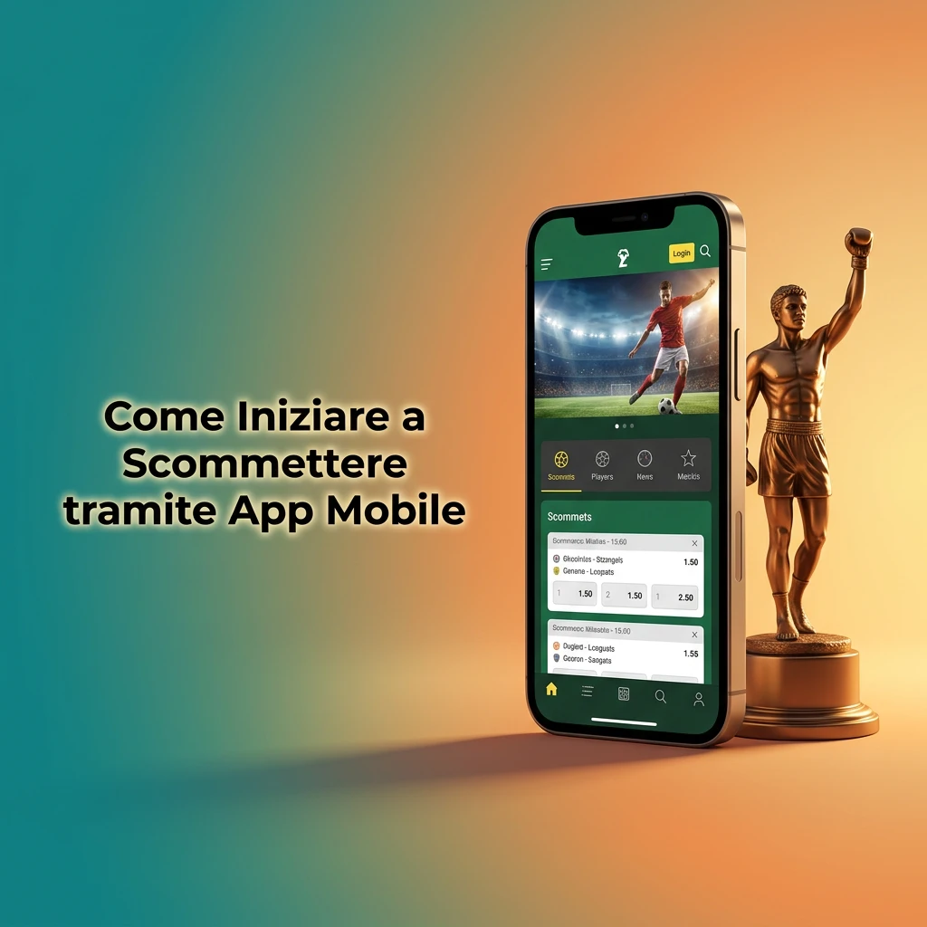 Guida per piazzare scommesse sportive tramite app mobile 1W in pochi semplici passaggi