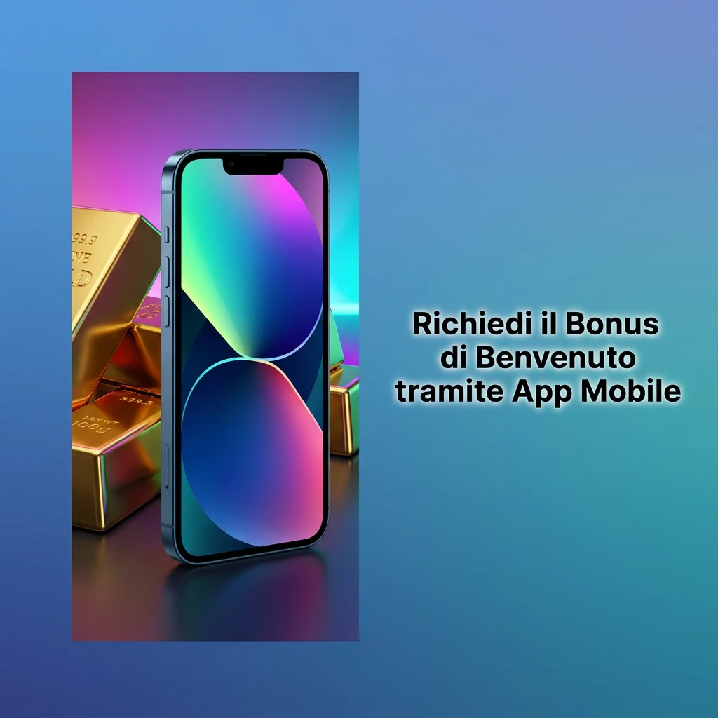 Richiedi il bonus di benvenuto sull'app mobile 1W per iOS e Android con deposito minimo di €10