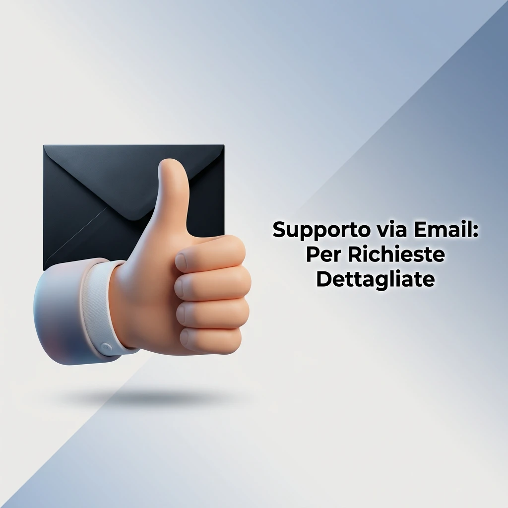 Supporto email per richieste dettagliate: invio documenti, KYC, reclami e controversie con risposta entro 24-48 ore