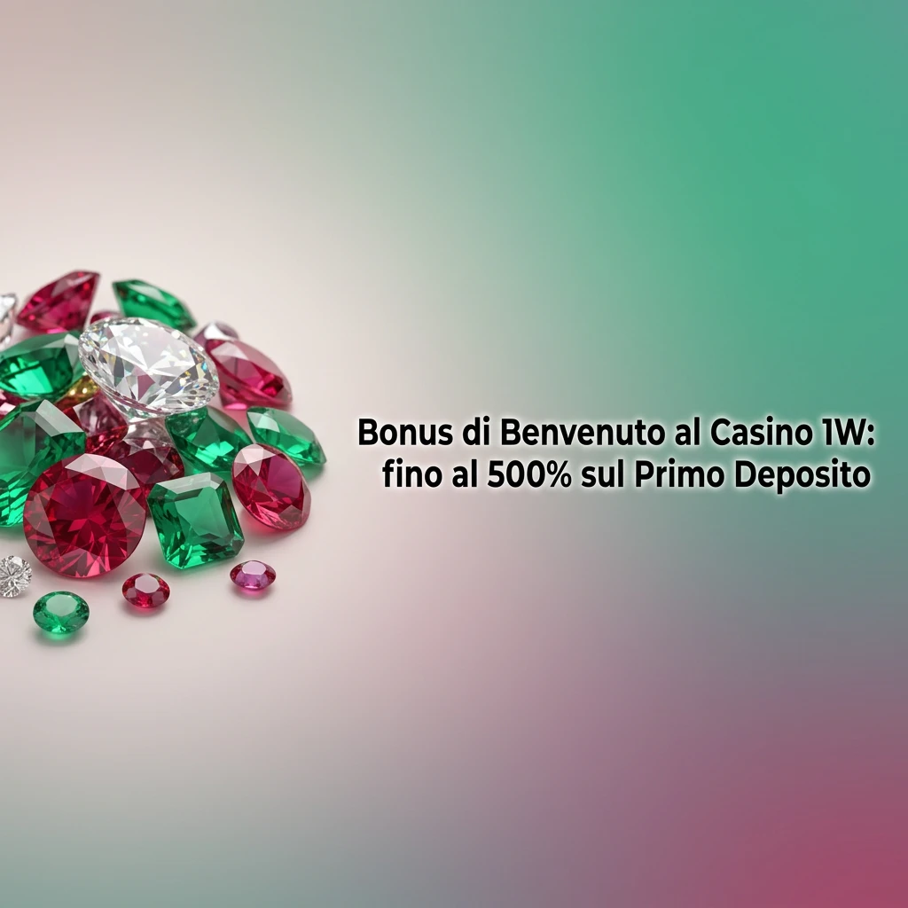 Bonus benvenuto Casino 1W: fino al 500% sul primo deposito per slot e giochi da tavolo