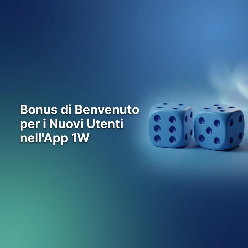 Bonus di benvenuto app 1W: fino al 500% sul primo deposito per sport e casinò con giri gratuiti