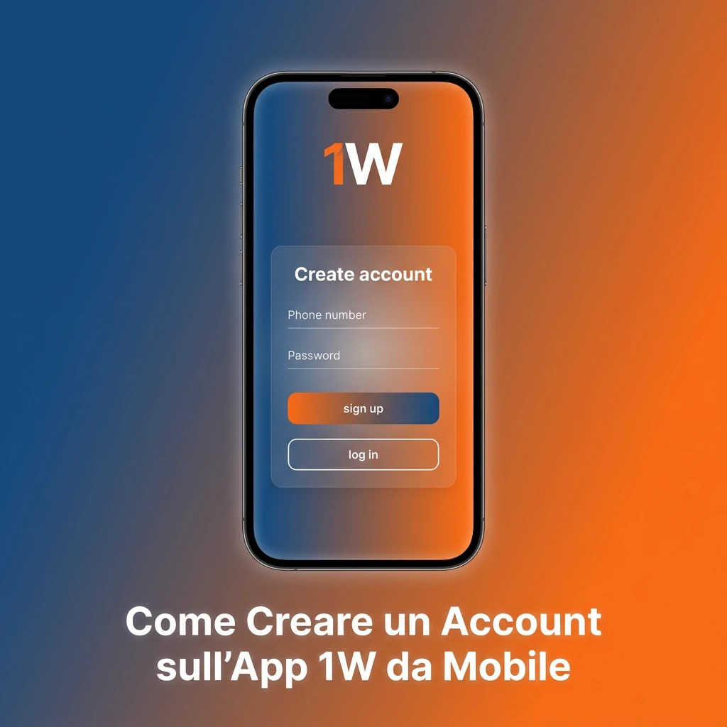 Guida alla creazione di un account sull'app mobile 1W in pochi semplici passaggi