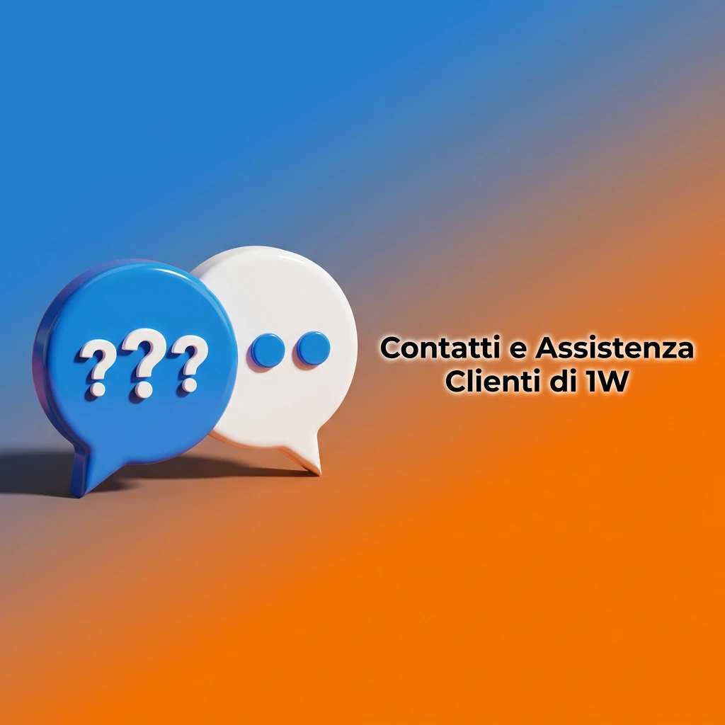 Assistenza clienti 1W disponibile 24/7 tramite live chat, email, Telegram e FAQ per supporto scommesse e pagamenti