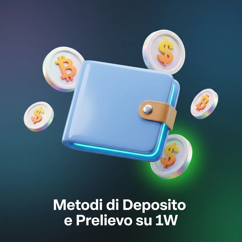 Metodi di deposito e prelievo su 1W: criptovalute e pagamenti digitali per giocatori italiani