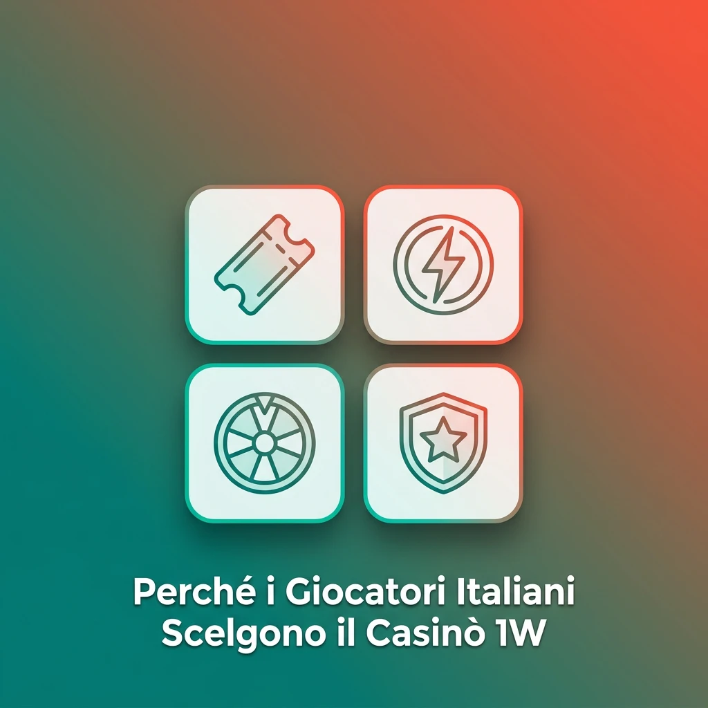 Giocatori italiani su Casinò 1W: bonus 500%, slot, crypto, app mobile e supporto 24/7 in italiano
