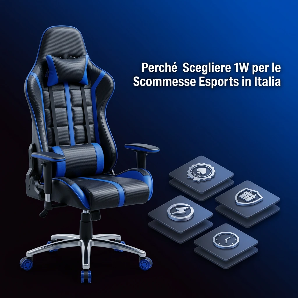 Vantaggi scommesse esports su 1W: quote competitive, bonus 500%, app mobile e assistenza 24/7 in Italia