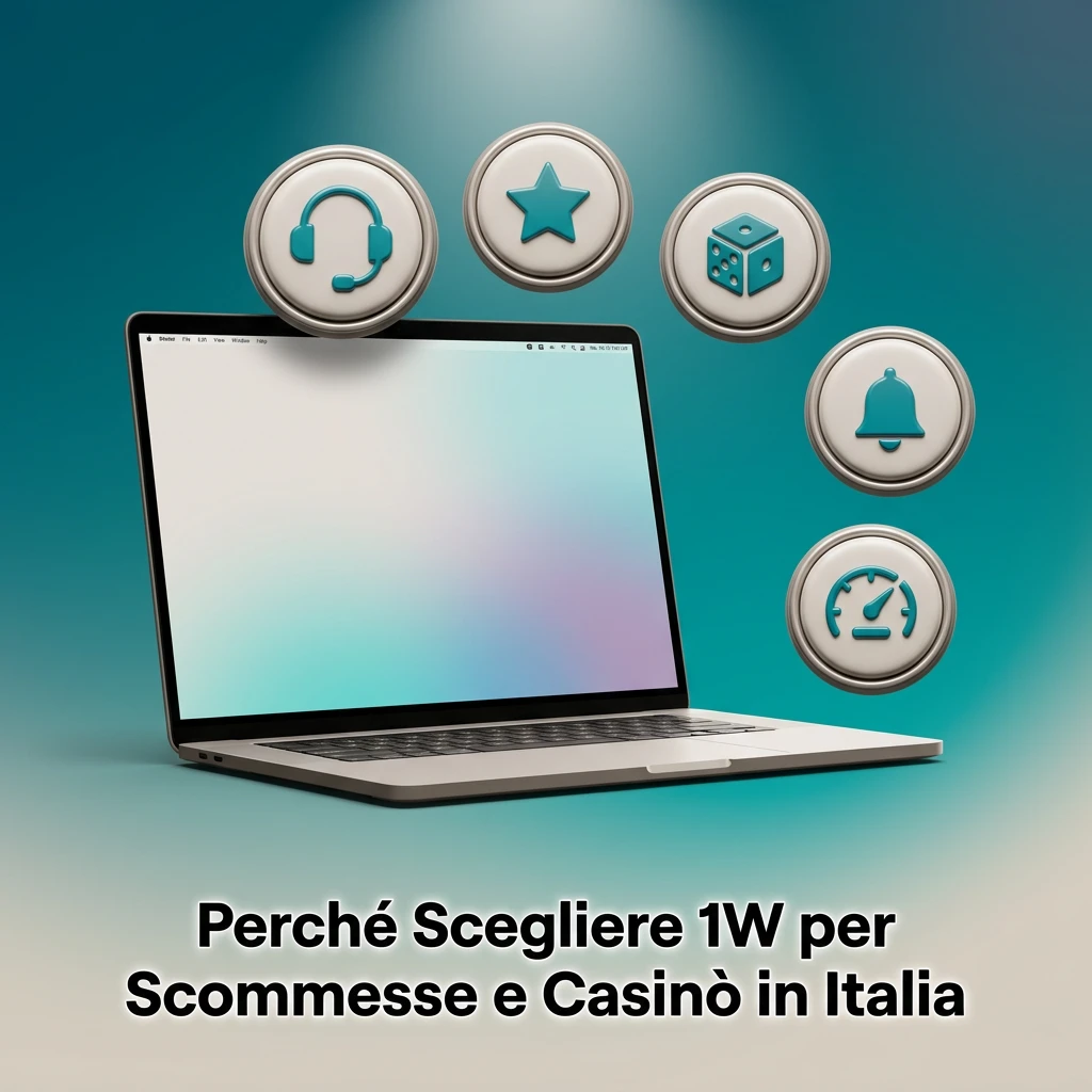 Piattaforma 1W per scommesse e casinò in Italia: quote alte, bonus 500%, pagamenti crypto e disponibilità 24/7