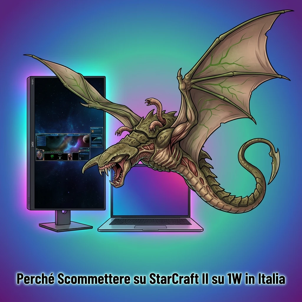 Scommesse StarCraft II su 1W in Italia: bonus 500%, quote competitive, app mobile e supporto 24/7