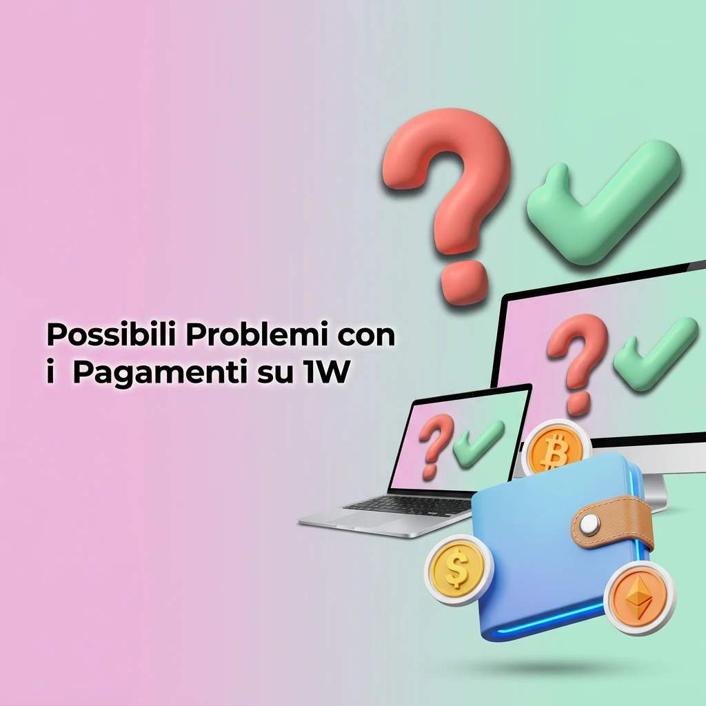 Guida ai problemi comuni con pagamenti su 1W: depositi, prelievi, verifica account e bonus attivi.