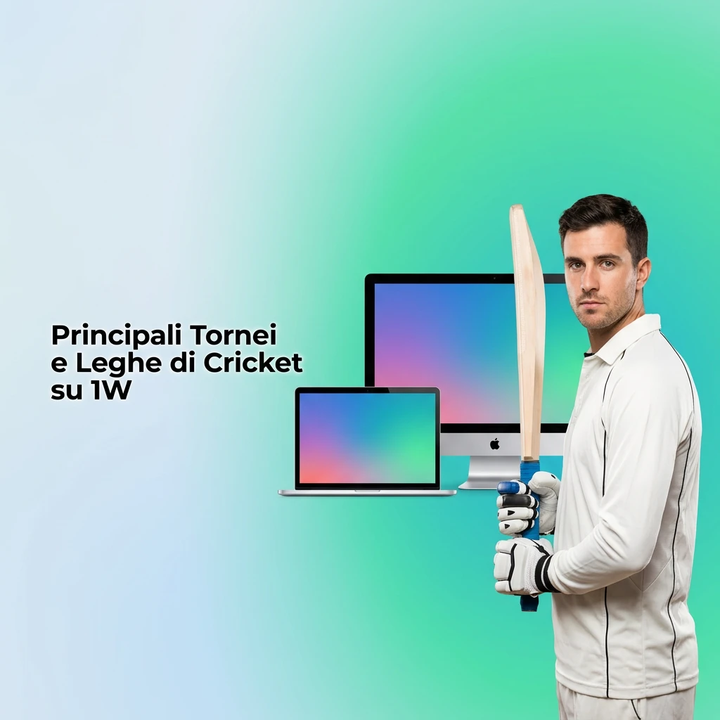 Principali tornei di cricket su 1W: ICC World Cup, T20, Ashes, IPL e altre leghe internazionali