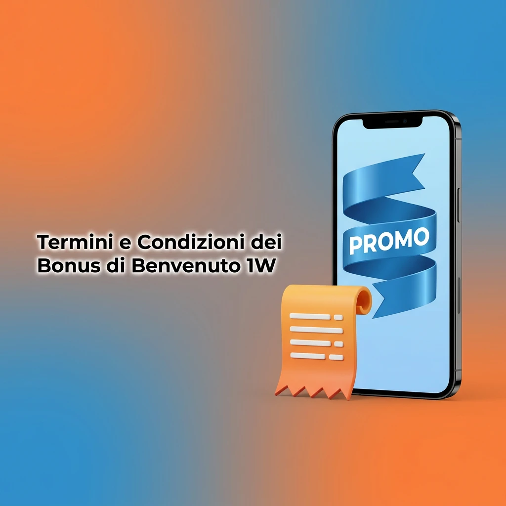 Termini e condizioni bonus di benvenuto 1W: requisiti di puntata, deposito minimo e regole per nuovi giocatori