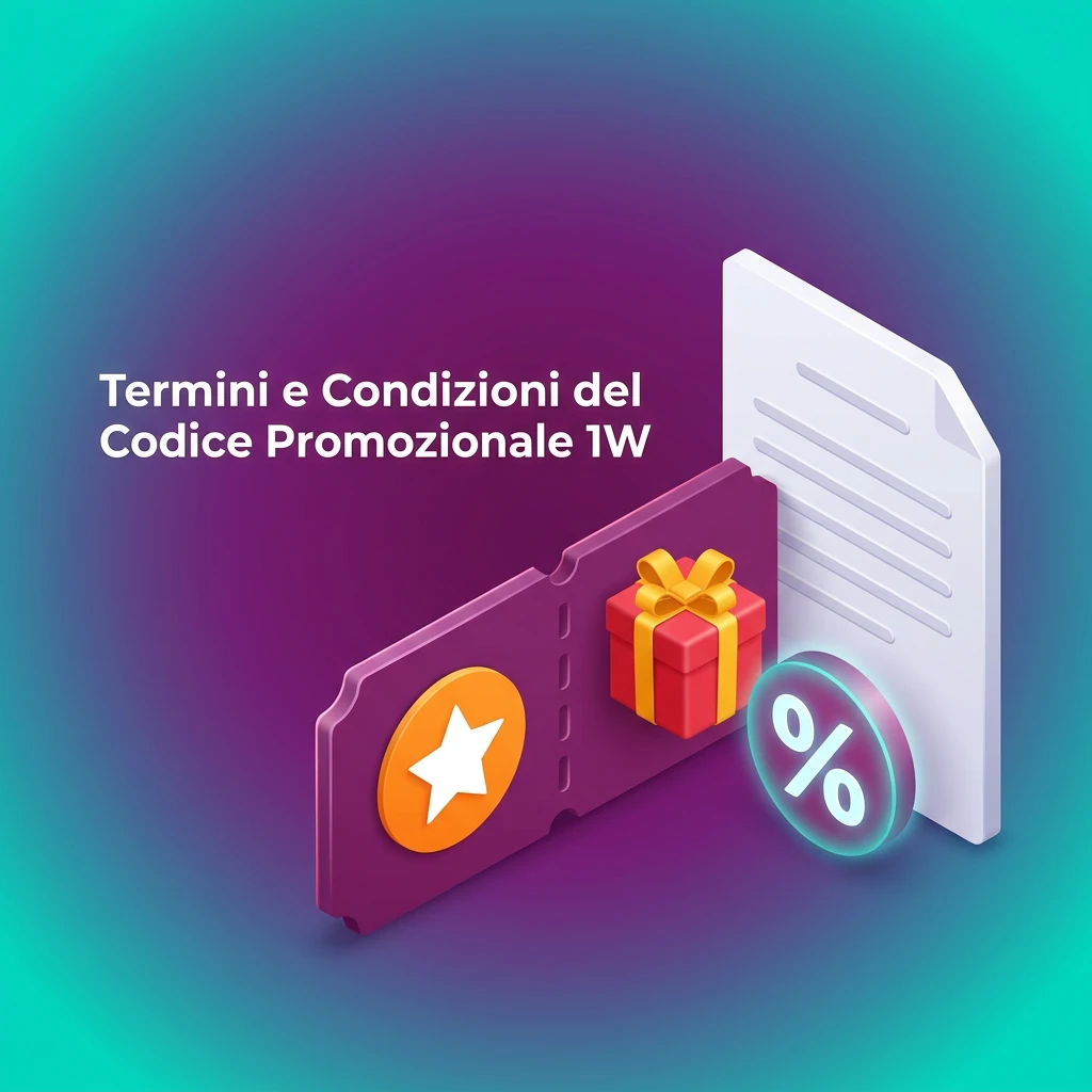 Termini e condizioni del codice promozionale 1W: regole su deposito, requisiti di puntata e validità del bonus