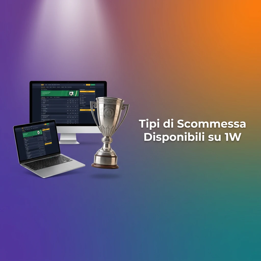 Tipi di scommessa su 1W: singola, express multipla e sistema per ogni stile di gioco