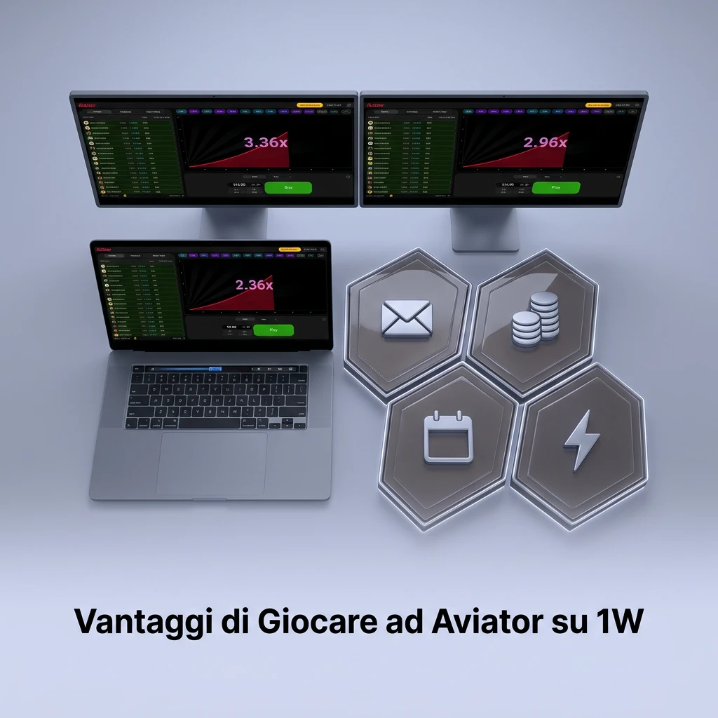 Vantaggi di giocare ad Aviator su 1W: bonus, RTP 97%, app mobile e tecnologia Provably Fair